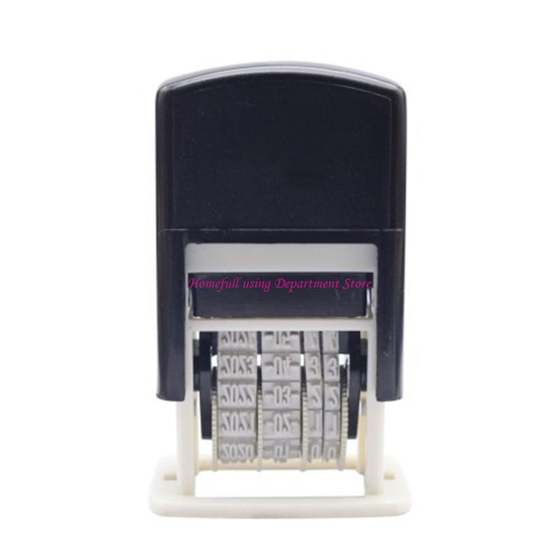 Multifunctional Number Stamp Date Stamp Office Stamp Inking Dater Stamp Adjustable Number Stamp School Supplies