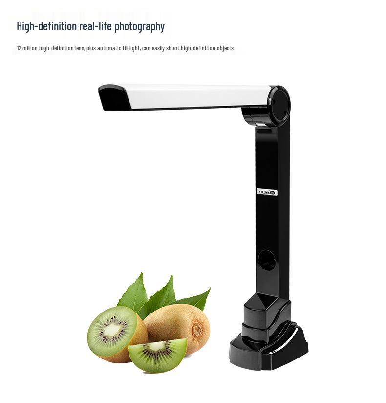 A3 High-Speed 16MP Scanner for A4 Documents, IDs, Photos, and Books with Teaching Stand