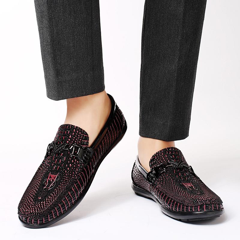 Genuine Leather Mens Loafers Soft Moccasins Slip on Men's Footwear Comfortable Men Casual Shoes All-match Male Office Shoes