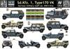Master Box 1/35 Scale German 170VK kfz.1 Staff Car Plastic Model Kit (MB35030)