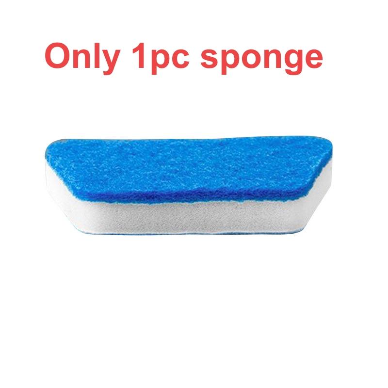Bathroom Sponge Cleaning Brush Multi-functional Tool Long Handle Removable Household Floor Bathtub Brushes Ceramic Tile Brush
