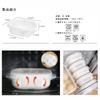 Sanitation Law Compliant X Sealed Frozen Rice Container Set of Rice Freezer 3 Reinforced BPA Frozen Rice Rice Freezer Storage Lunch Box Size [Food