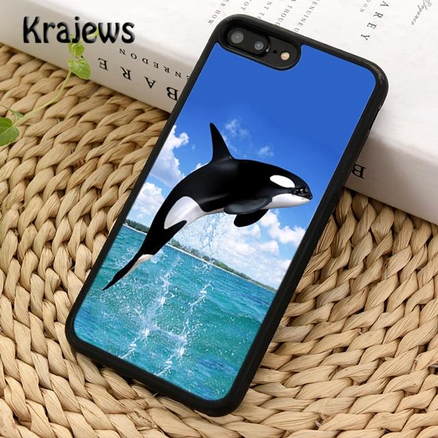Kryt na telefon Krajews Killer Whale Orca Under Water pro iPhone 14 6s 7 8 plus X XR XS 11 12 13 pro max Samsung S21 S22 ultra