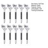 10Pcs Golf Tees Wear Resistant Portable Oblique Insertion Decrease Friction Professional Increase Distance Compact 10 Degrees Golf Ball