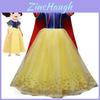 Encantador Disfraz de Princesa Blancanieves para Niñas con Elegancia por Capas y Comodidad