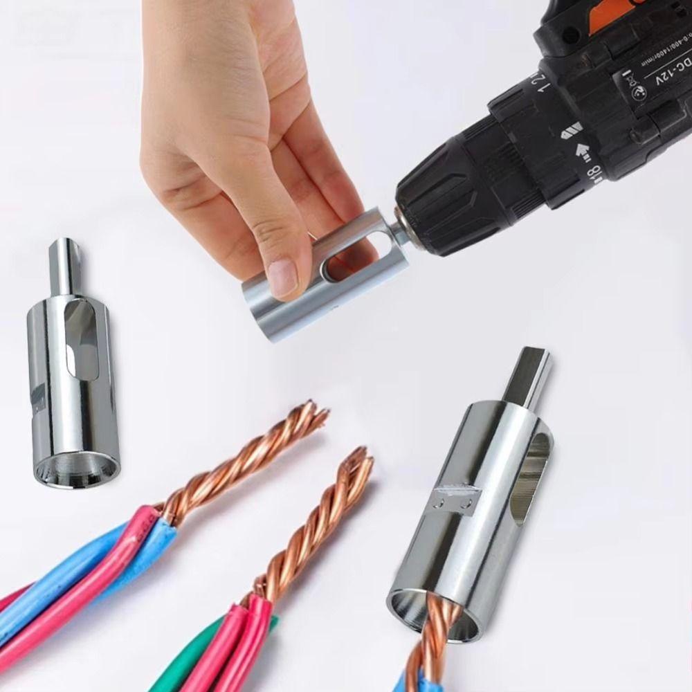 3-Jaw Drill Chuck Fence Wire Twister Triangular Shank Wire Twisting Machine Chain Link Fence