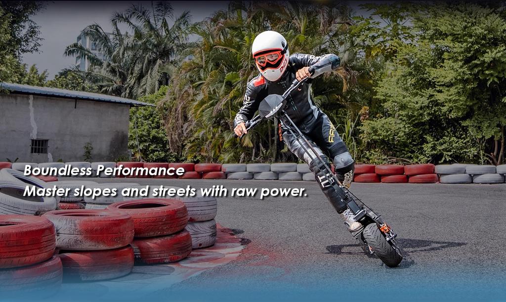 Foldable Electric Scooter Kukirin G4, 2000W Motor, 60V 20Ah Battery, Top Speed 70km/h, Cruising Range 75KM, 11-inch Tires+4 Gifts
