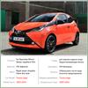 For Toyota Aygo 2005~ Full Cover Rearview Mirror Anti-Fog Films Rainproof Anti Fog Film Car Accessories 2013 2015 2017 2018