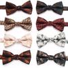 Men'S Bow Tie British Striped Business Bow Tie Wedding Groom Wedding Shirt Suit Bow Tie Accessories