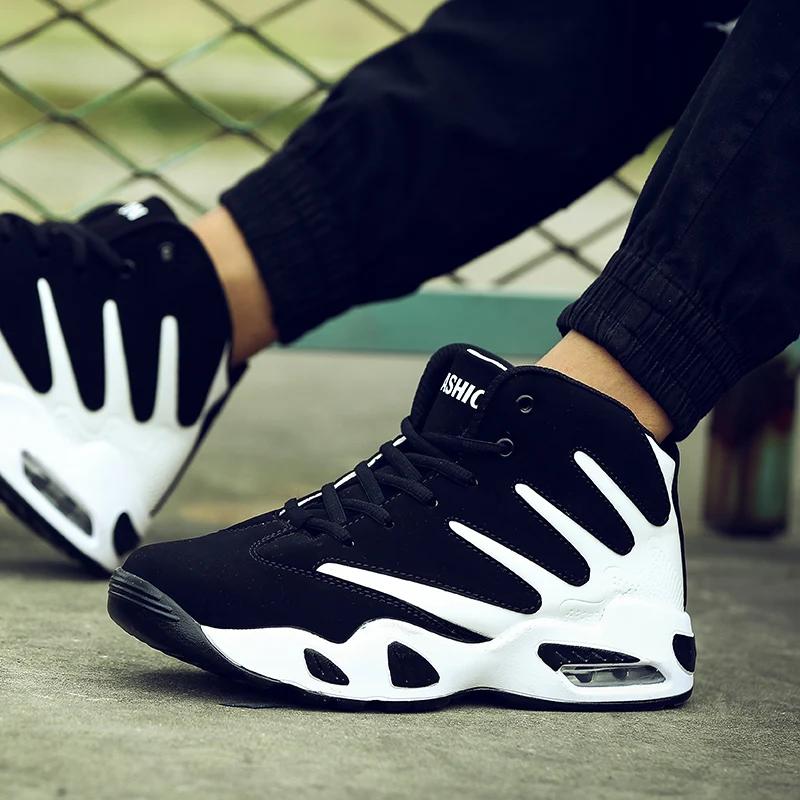 Neue Basketballschuhe Herren Sportlich Lässig Gepolstert Sport Hochwertig Professionell Sneaker Tragbar Training Basketballschuhe