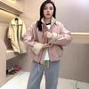 European-Style Fleece-Lined Lambswool Coat for Women - 2024 Winter Casual Loose Fit Jacket