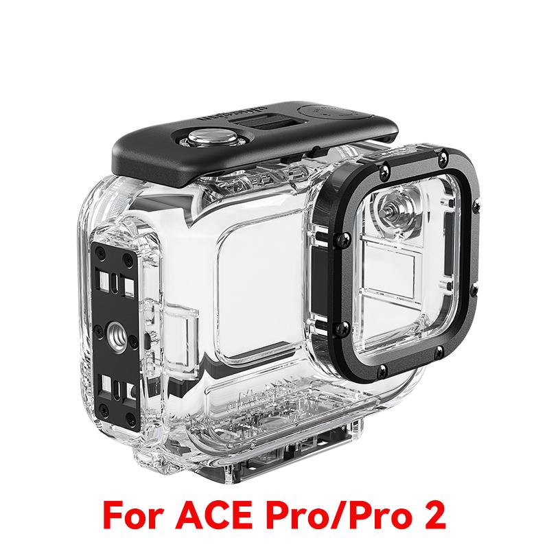 

60M Dive Case Waterproof Housing For Insta360 Ace Pro 2/Pro Protective Cover Shell For Insta360 Ace Sports Camera Accessorie