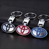 Toyota 2026 New Hub Caps Toyota Car Badge Keychain Zinc Alloy Keyring Pendant Accessories Toyota Corolla Ya Car Sticker