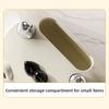 Cute Desktop Tissue Case with Phone Holder Facial Tissue Holder Cartoon Tissue Box  Entrance Hall