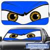 Devil's Eyes 70x150cm Cartoon Car SunShade Windscreen Front Window Visor Sun Visor Solar Protect Car Accessories