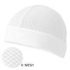 MCNSPORTS K-Mesh Schirmmütze Weiß Fahrrad Radsport Pin Cap
