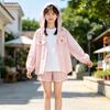 Girls' Skin Clothes Summer New Hooded Lightweight Breathable Jacket
