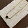 2025 Women's Titanium Steel Necklace: Light Luxury, Clavicle Chain, Non-Fading High-End Accessory