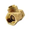 Brass Horizontal Non Return Forged Check Valve For Water Sanitary Fittings