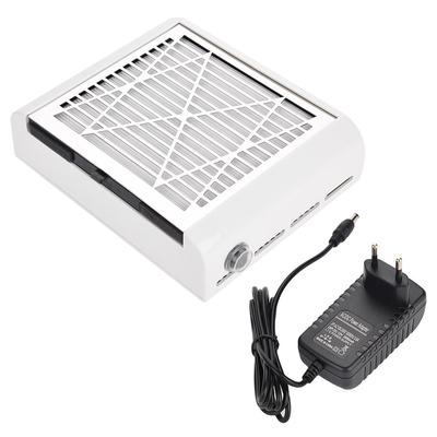 40W Nail Fan Art Salon Suction Dust Collector Acrylic UV Gel Machine Nail Dust Collector