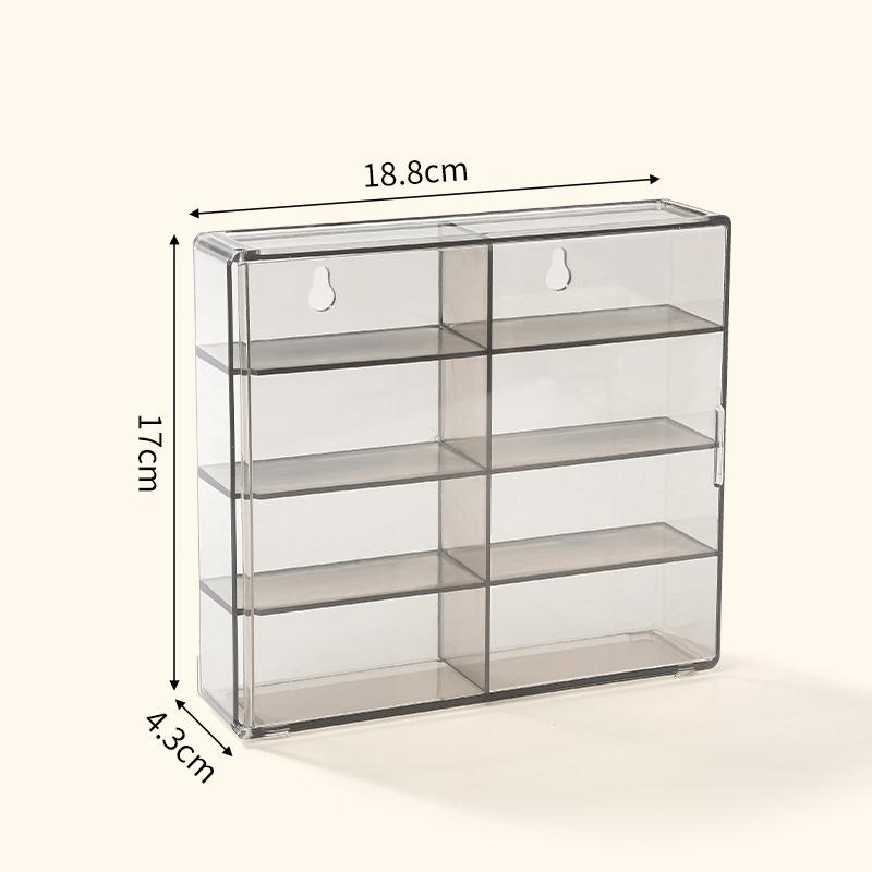 1:64 För Visning Modell Leksaksskåp Hylla För Bilar Formgjutna Förvaring Akryl Dammtät Displaybox
