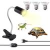 Reptile Pet Adjustable Heating Lamp 25\50\75W Full Spectrum UVA+UVb Suitable For Turtles And Lizards Calcium Supplement Lamp