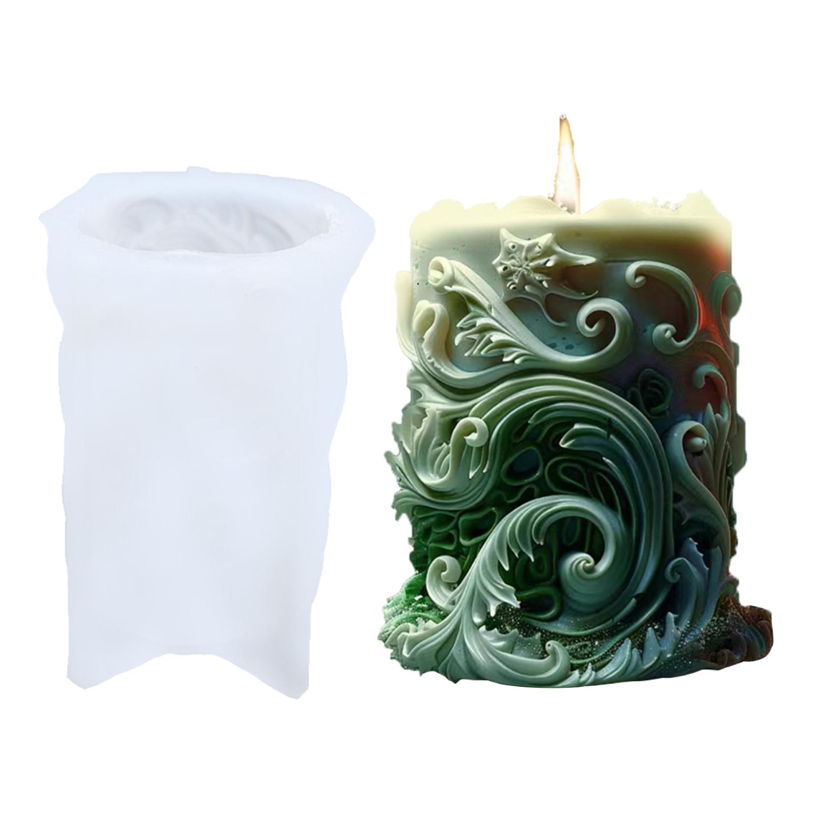 

Silicone Soap Molds Craft Moulds Ocean Series Figurine Moulds Silicone Ornament Moulds Hand-Making Supplies for Candle 2