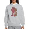 Sesamstraße Unisex Erwachsenen Elmo Vintage Sweatshirt