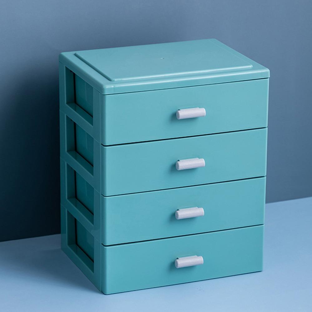 Bunte Schublade Schichtweise Aufbewahrung Große Kapazität Schmuck Schreibwaren Etui Griffbox Zuhause Büro