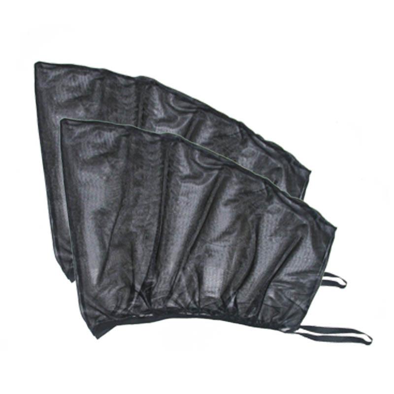 Car Sunshade Curtains Side Window Shades SUV Curtains Protection Repellent Mosquito Mesh Net Sunshade Black Auto Accessories
