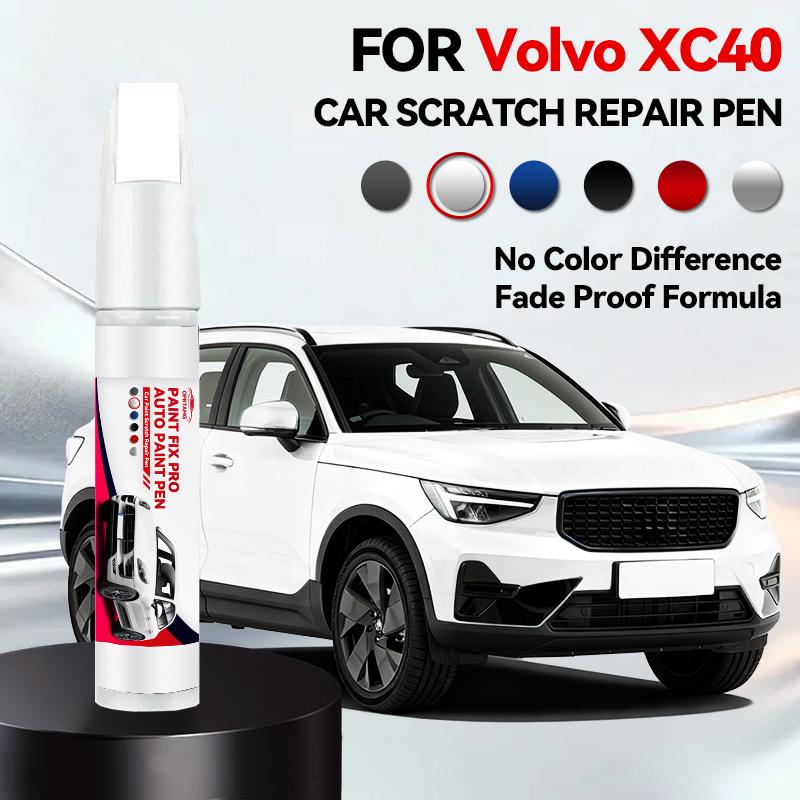 Per VOLVO XC40 CMA 2017-2025 Penna per Riparazione Vernice Ritocco Rimuovi Graffi Fai da Te Accessori Auto Nero Bianco Blu Rosso Grigio Argento