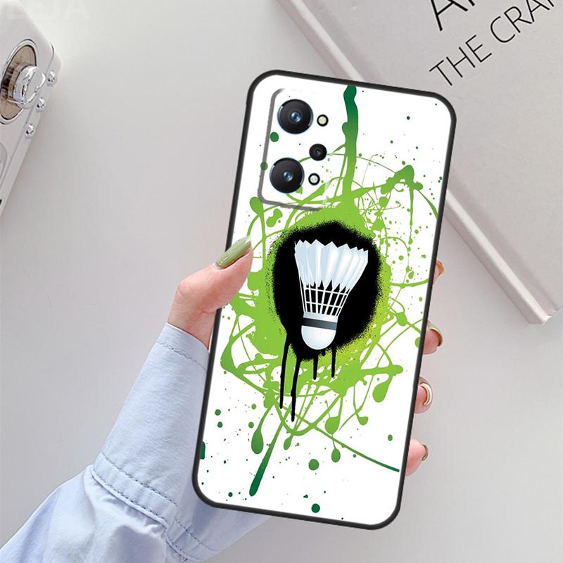 

Badminton Ball For Realme C67 C61 C75 C55 C53 C51 C21Y C25S GT 6 6T 5 GT7 Pro 10 11 12 13 14 Pro Plus Case Realme C35
