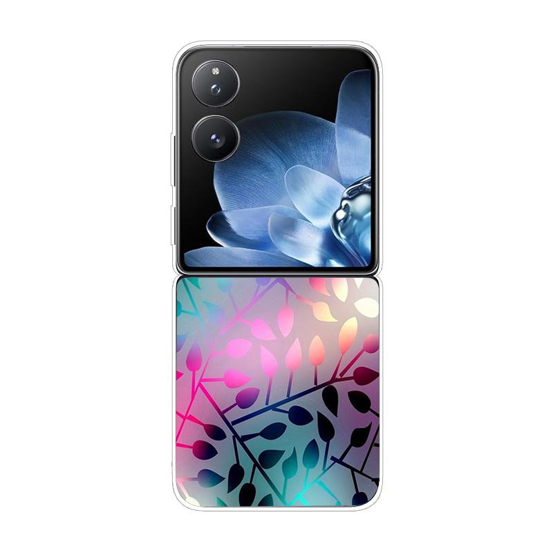 Hard PC Cover For Xiaomi Mix Flip ShockProof Phone Case For Mi Mix Flip 5G Ultra-Thin Back Clear MixFlip Shell Cover Coque Funda