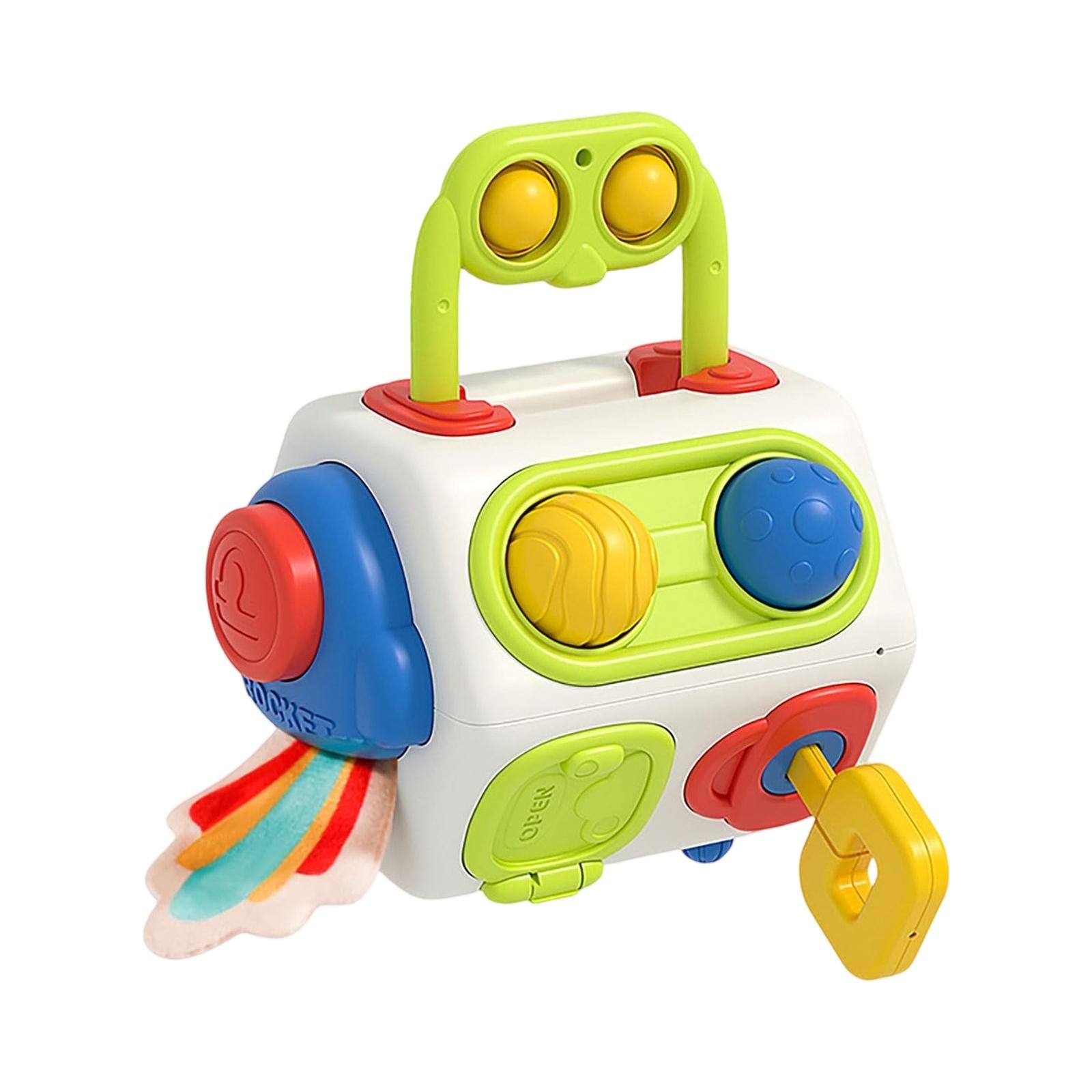 Baby Finger Training Busy Ball Toy Puzzle Early Education Multifunctional Hand Held Ball Polyhedral Busy Ball