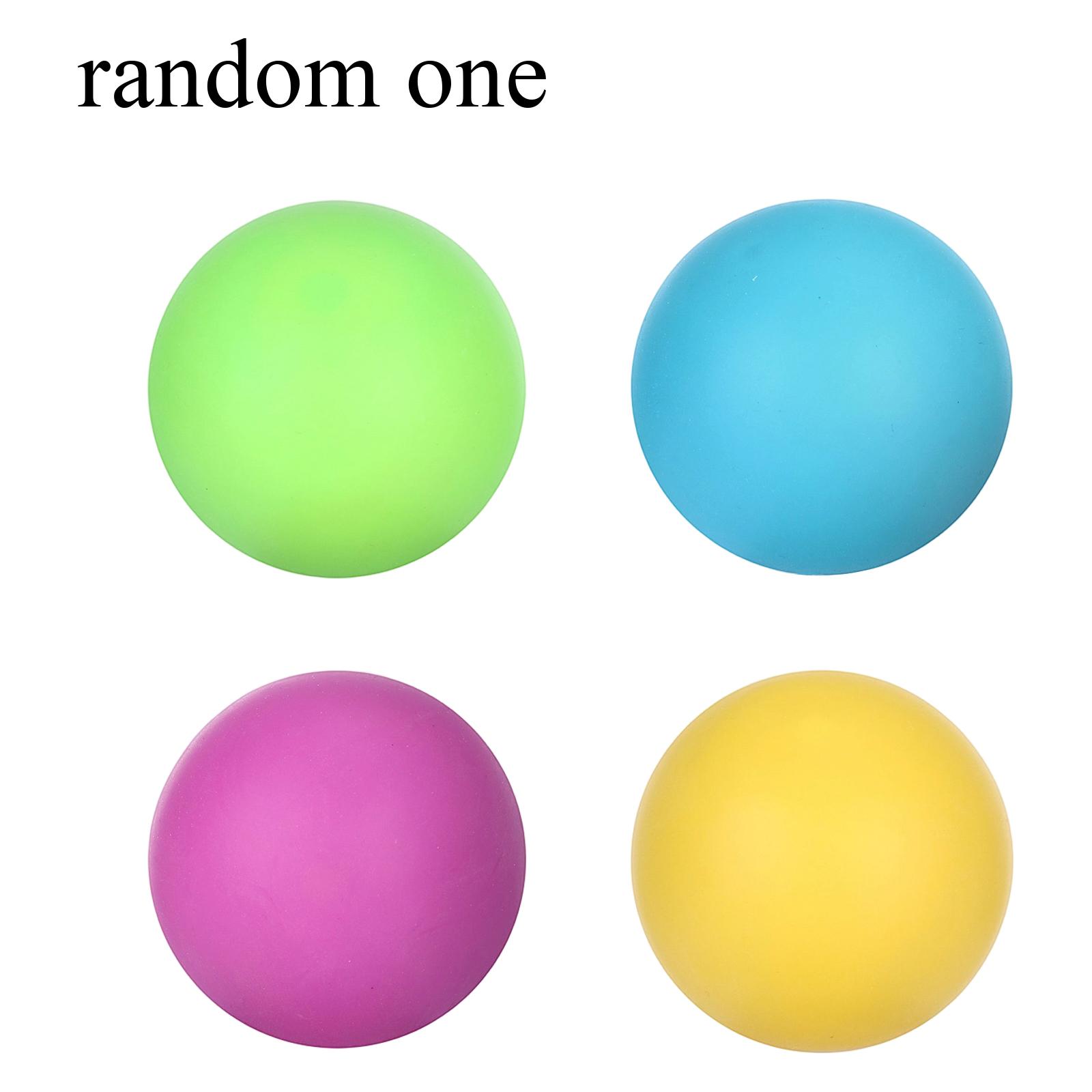 

6cm Spherical Stress Relief Ball Soft Flexible Material Sensory Toy for Hand Exercise and Anxiety Reduction Random Color Included One Size