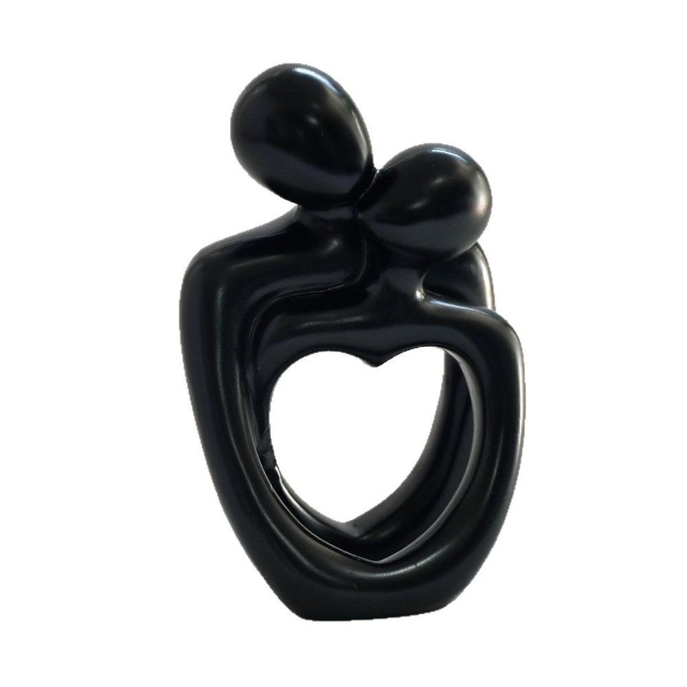 Creative Couple Embracing Sculpture Resin Home Ornaments Party Abstract Sculpture Ornaments  Office