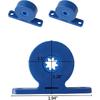 Gekufa Pool Cleaner Replacement kit Compatible with Polaris 180, 280 Including 3 Pcs C6 Large Wheels,8 Pcs C60 Wheel Ball Bearings,2 Pcs C80 Turbine