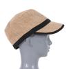 North Hike Removable Chin L [The Face] Cap, Unisex, Straw, Compact, Washable, Strap, Natural,