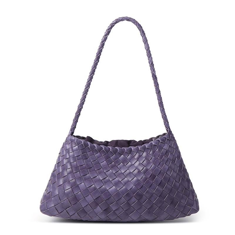 Handwoven Dumpling Bag Women'S New Niche Design Armpit Bag Shoulder Handbag Vegetable Basket Bag Tide