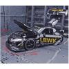 1/24 Toyota SUPRA Track Alloy Sports Car Model Diecasts & Toy Vehicles Metal Car Model High Simulation Sound and Light Childrens Gifts