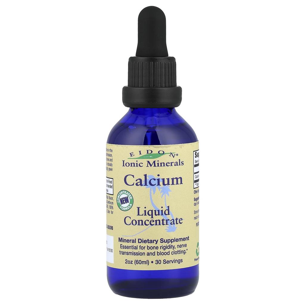Calcium, Liquid Concentrate, 60 mL (2 Oz) (100 Mg per serving)