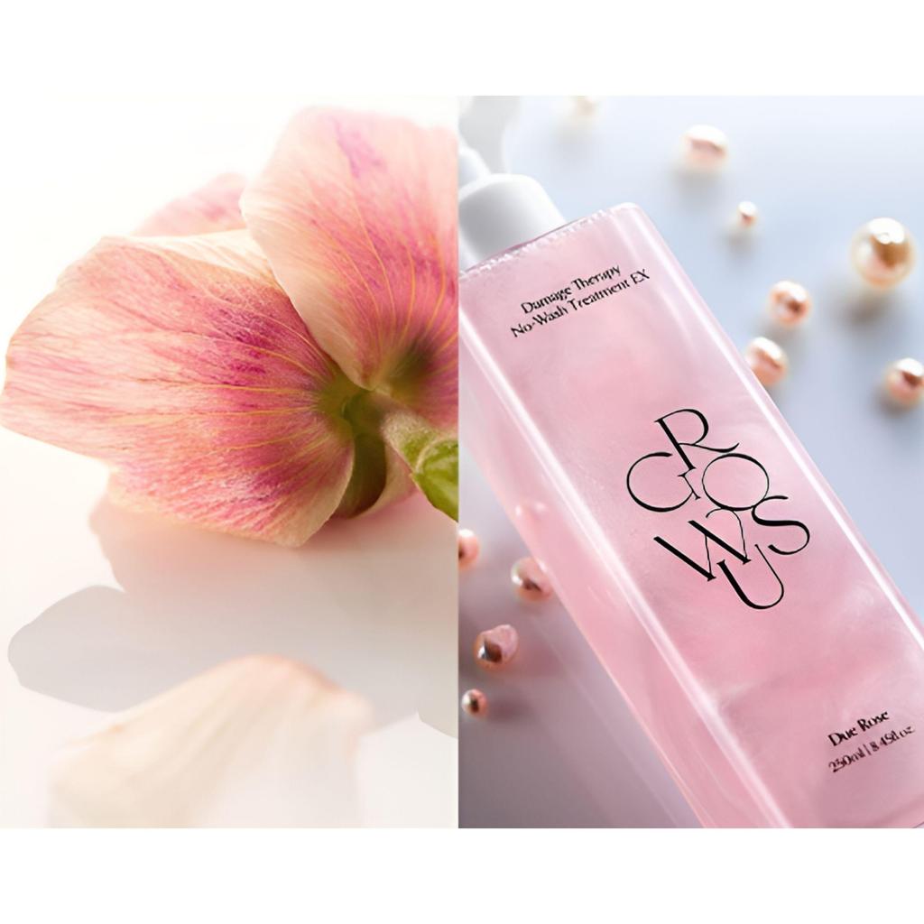 Growus Damage No-Wash Treatment EX Duo Rose Set (250ml + 250ml)