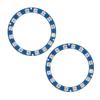 2 Stück RGB LED Ring 16 Bit Intelligent Vollfarbe Highlight 5V Digitalport WS2812B 5050