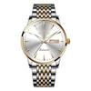Orologi Orologio al quarzo da uomo Orologio da lavoro Orologio impermeabile Casual Acciaio inossidabile Calendario Orologio luminoso Orologio da polso ultrasottile