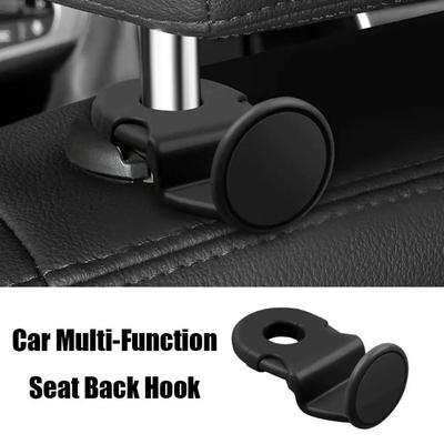 2PCS Car Back Seat Hook Car Interior Organizer Accessories 20KG Heavy Duty For Grocery Bag Car Headrest Hanger