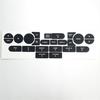 Car Replacement Radio Button Stickers For FORD MUSTANG 2005 2006 2007 2008 2009