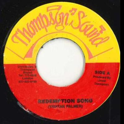 7inch Record TRISTON PALMER - Redemption Song Thompson Sound 1984 Jamaica Reggae, Ska & Dub