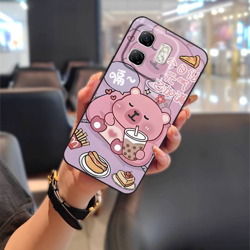 Dirt-resistant Couple Phone Case For infinix Hot50i/Smart9/X6531/X6532 Fashion Design Cute TPU Graffiti Back Cover