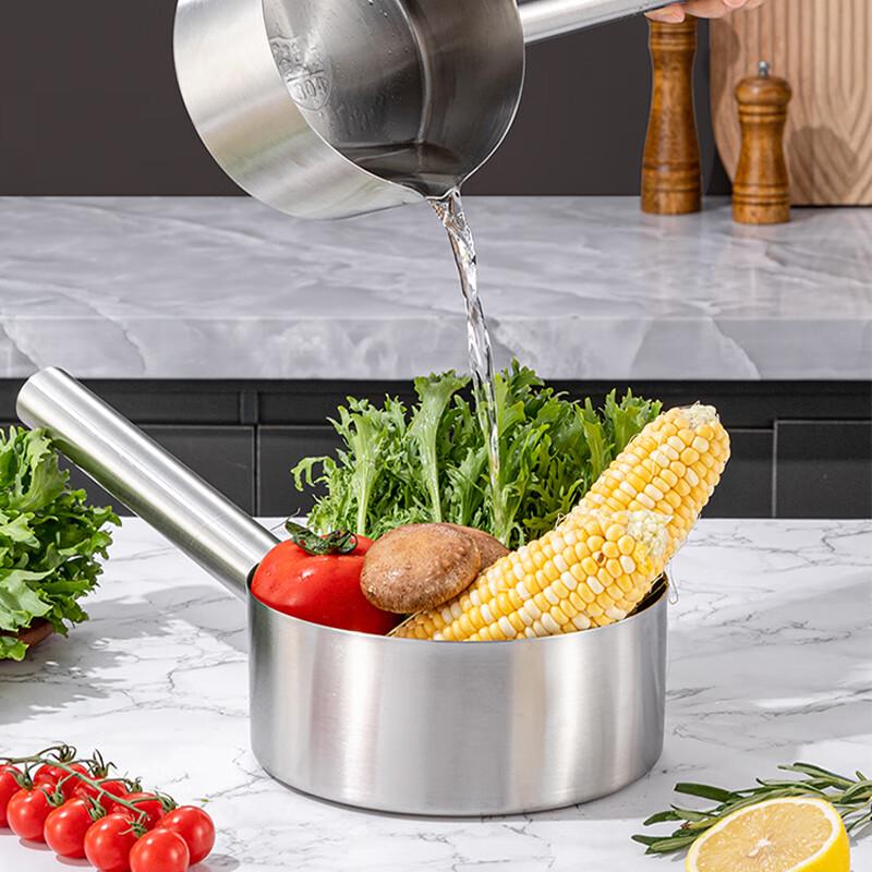Lantuan Food-Grade 304 Stainless Steel Kitchen Ladle