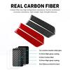 Real Soft Carbon Fiber Door Armrest Inner Groove Trim Sticker For Subaru WRX/WRX STI   Decoration Interior Accessories